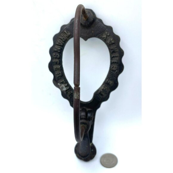 Antique Climax Transfer File Cast Iron Hook Receipt Bill Holder Rustic Farmhouse - Picture 8 of 8